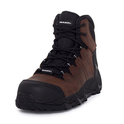 Mack Boots, tough composite toe work boots, buy at Roadhouse stores.